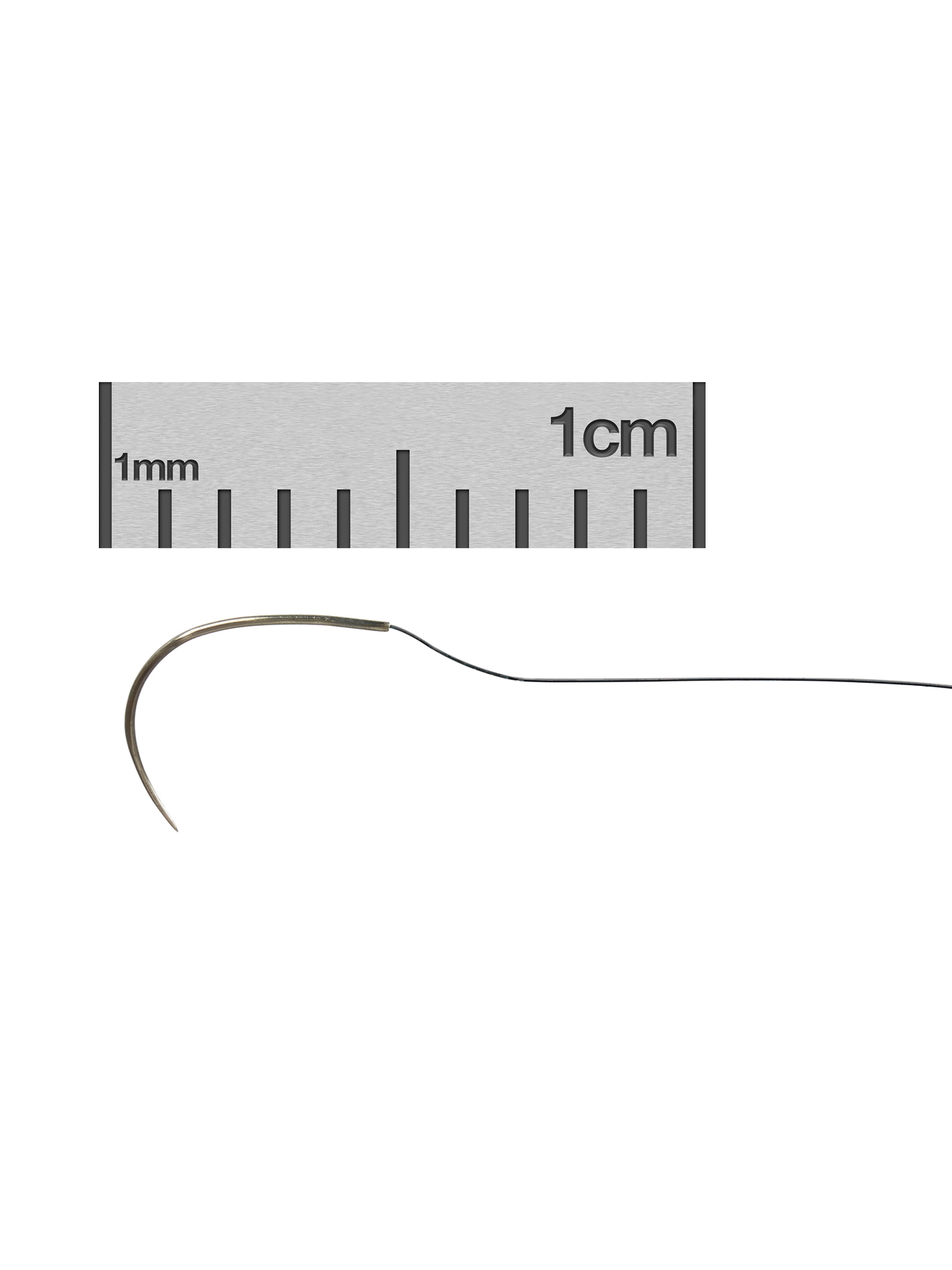 Microsurgical Needles with Suture Thread Attached