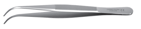 NAPOX Tweezers Bent  tip tapered type