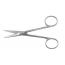 NAPOX Iris scissors curved both blunt