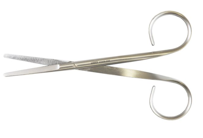 NAPOX Straight slim scissors both sharp