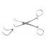 Special curved hemostat forceps