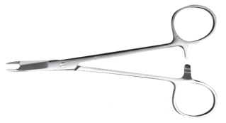 NAPOX Needle holder with suture cutter