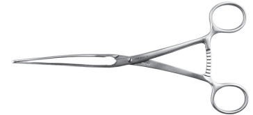 NAPOX Intestinal forceps curved type