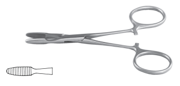 NAPOX Barley tip haemostatic forceps