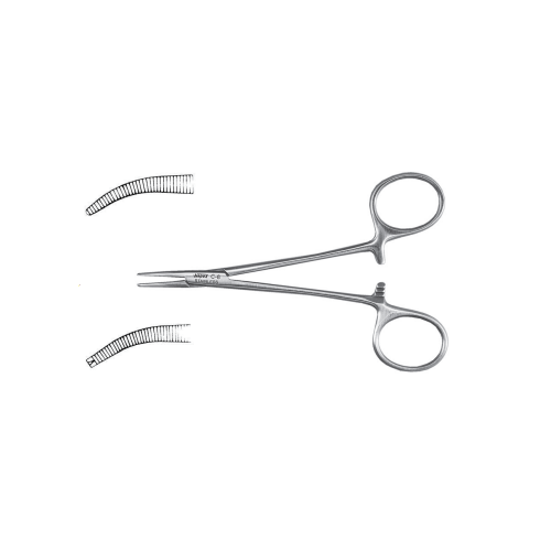 NAPOX Mosquito hemostatic forceps hooked