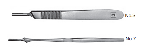 NAPOX №3 Scalpel handle 120mm