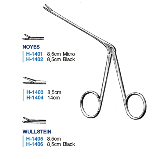 WULLSTEIN - 이물겸자 8.5cm 블랙