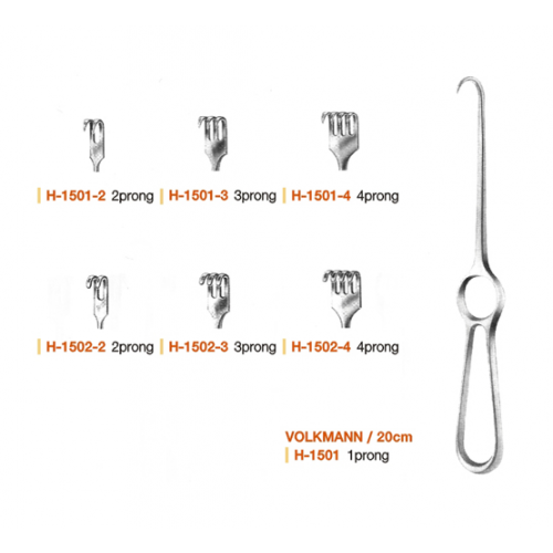 VOLKMANN - 볼크만리트렉터 2Prong 20cm Sharp