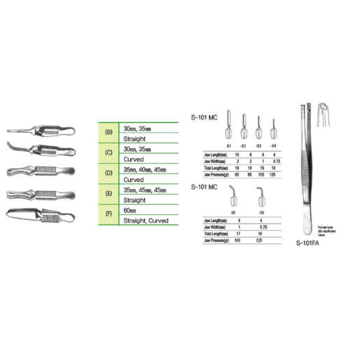 ARTERY CLAMP, 혈관겸자