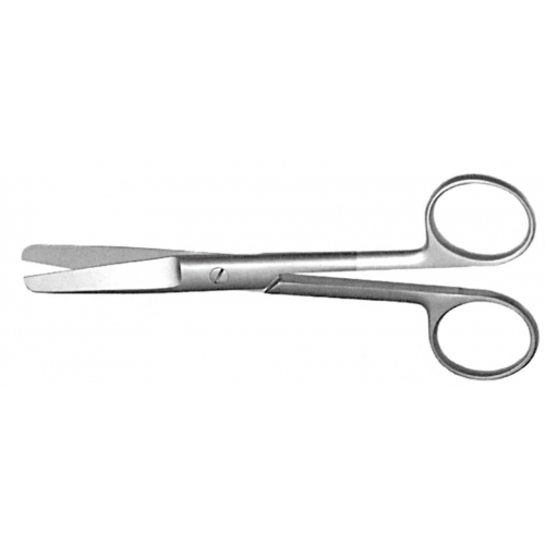 Leprex Curved scissors both blunt