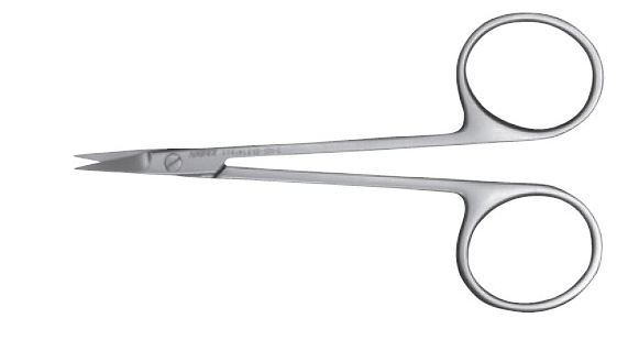 Leprex Iris scissors both sharp