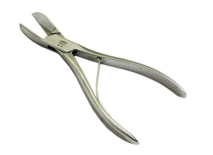 Leprex Bone scissors curved type