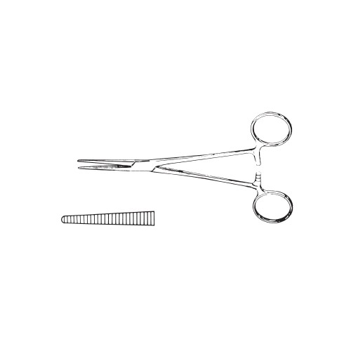 Leprex Curved pean hemostat forceps