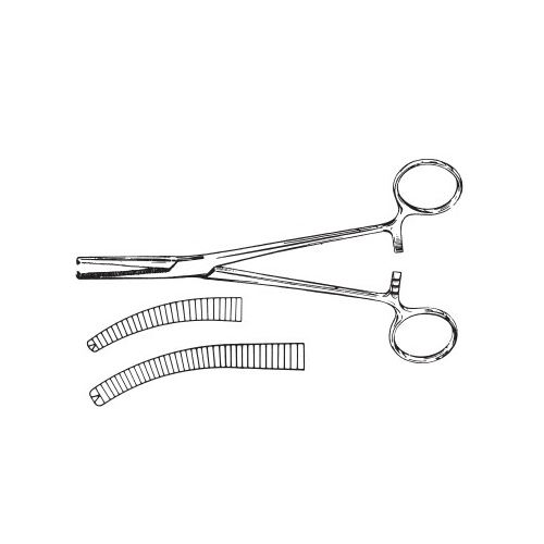 Leprex Curvedkochel hemostat forceps