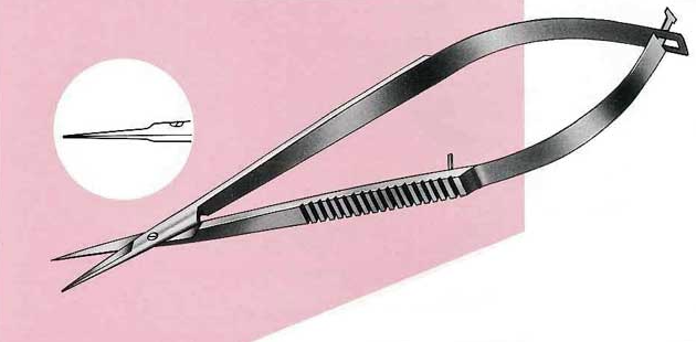 Leprex Micro scissors straight type