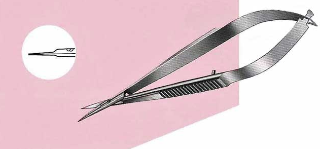 Leprex Micro scissors straight type