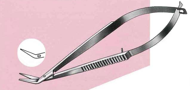 Leprex Micro scissors lateral angle type