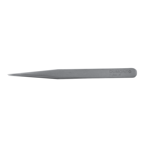 Sharp tweezers No.1 INOX 120mm