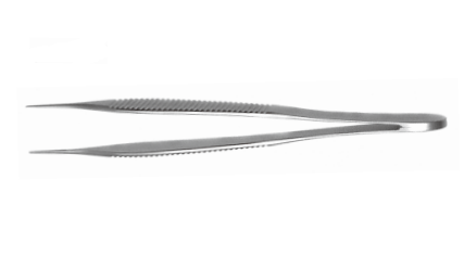 NAPOX Adson type hooked tweezers