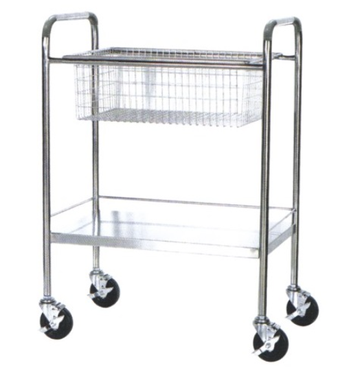 바스켓 카트 SUS Wire Basket Cart