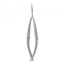 Vannas Spring Scissors - Microserrated