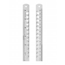 Ruler with Gauge Measurements