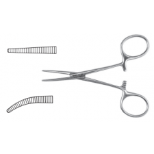 NAPOX Curved small pean hemostat forceps