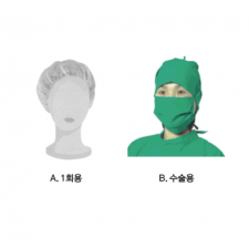 수술용 모자, 일회용 모자