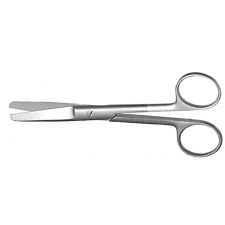 Leprex Curved scissors both blunt