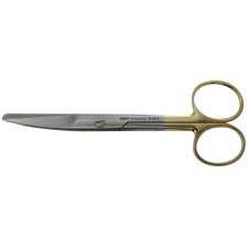 Leprex Curved iris scissors both sharp