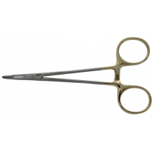 Leprex Needle holder with suture cutter