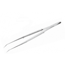NAOX Bent tip micro hooked tweezers