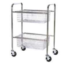 바스켓 카트 SUS Wire Basket Cart